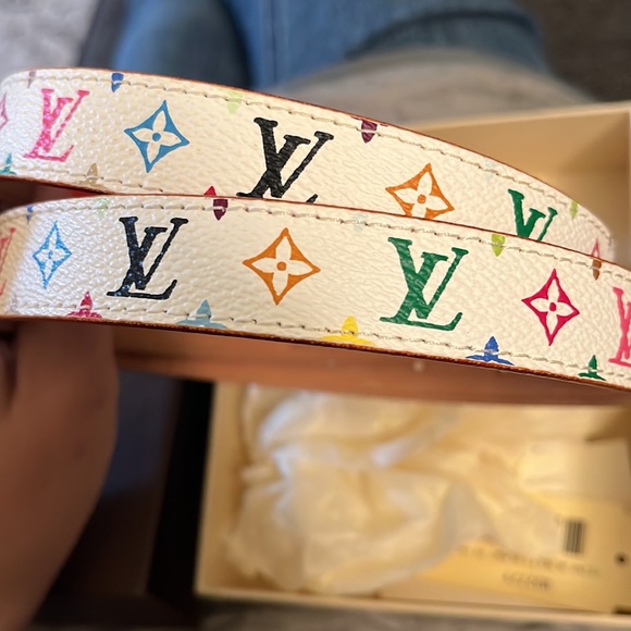Louis Vuitton belt multi color monogram - Picture 12 of 16